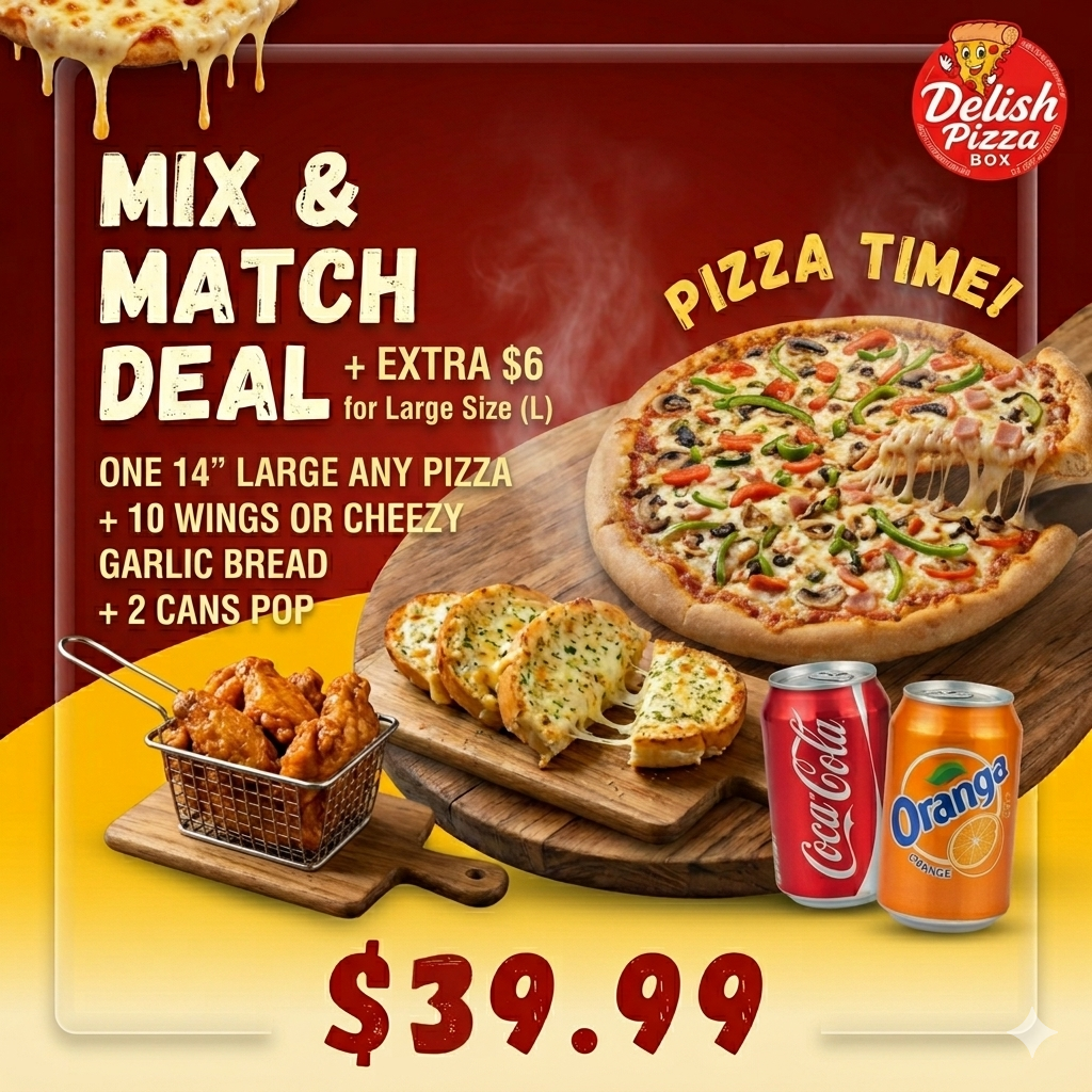 Mix & Match Deal L – $39.99